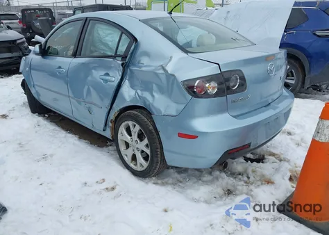 2008 Mazda Mazda3 I Touring Value z USA, uszkodzony, nr VIN JM1BK32FX81140097